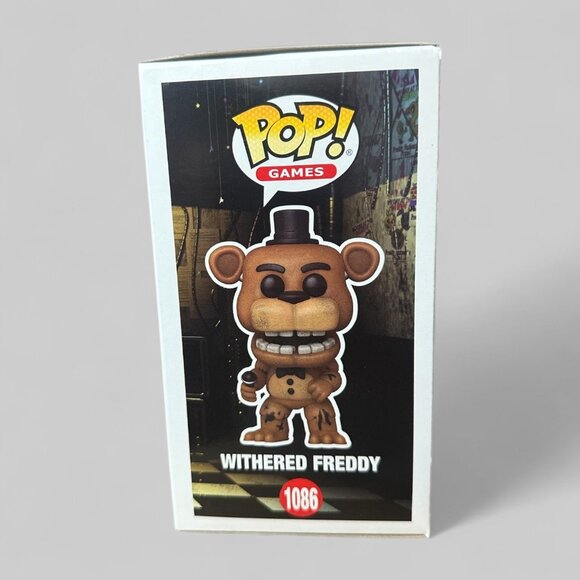 Funko POP! FNAF Five Nights At Freddy’s Withered Freddy Fazbear Figure #1086! - Picture 6 of 8